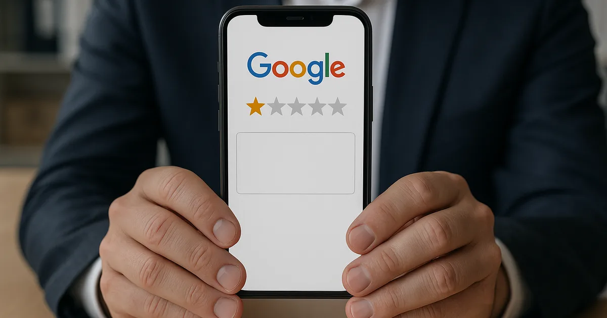 Illustration: 1 stern bewertung ohne text loeschen – Google-Bewertungen, Entferne-Bewertungen.de