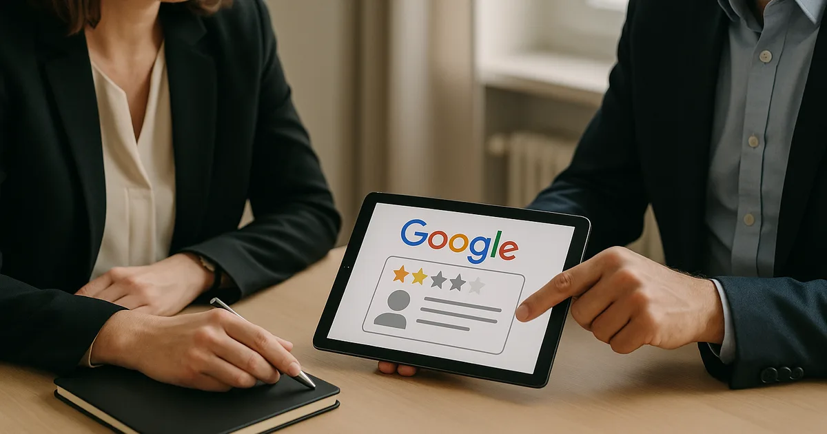 Illustration: google bewertung ex mitarbeiter – Google-Bewertungen, Entferne-Bewertungen.de