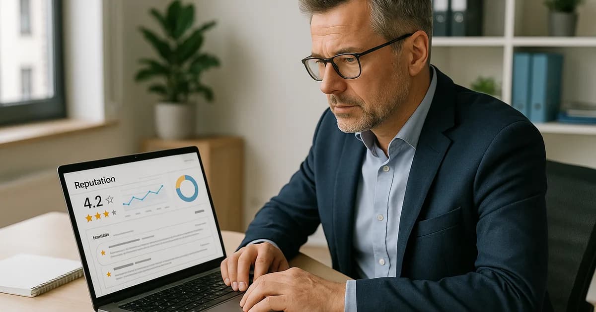 Illustration: reputationsmanagement kmu – Google-Bewertungen, Entferne-Bewertungen.de